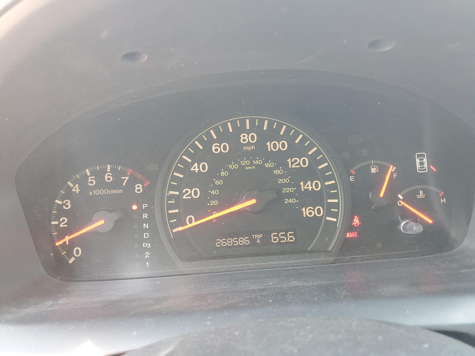 1HGCM66504A020709 2004 Honda Accord Ex