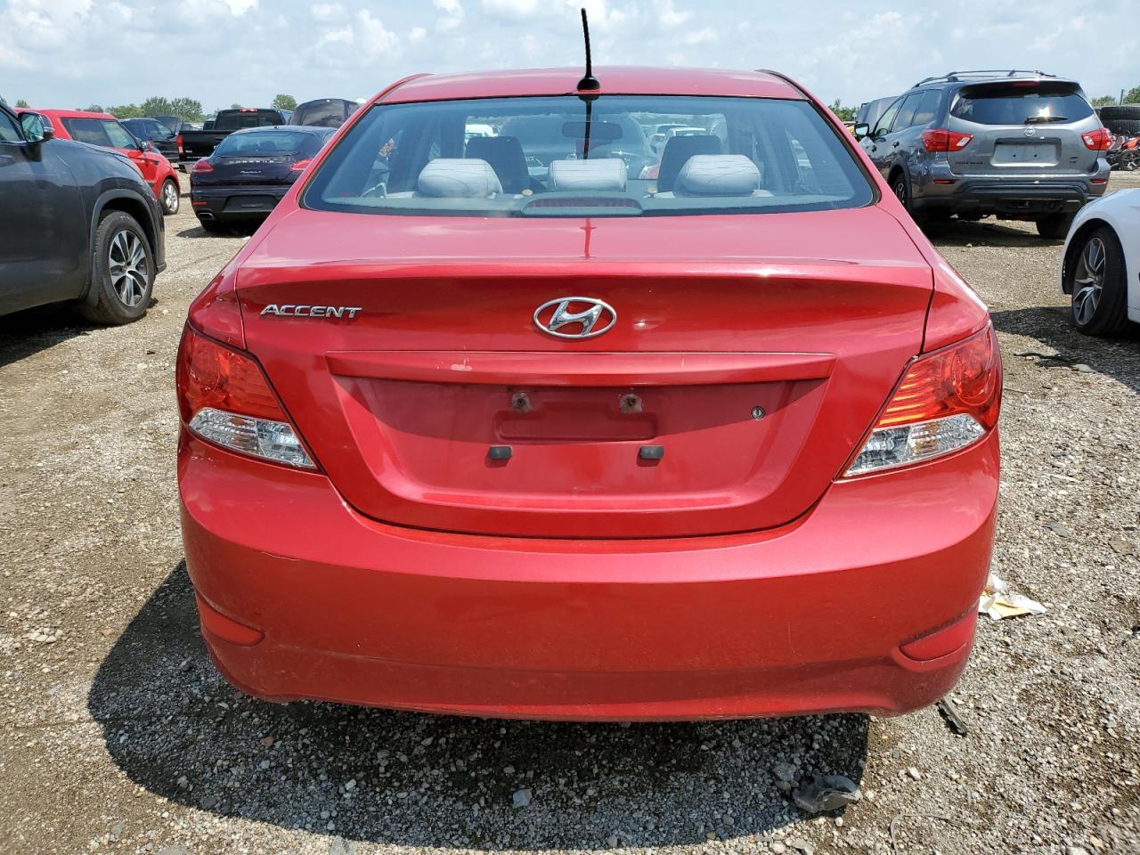 2012 Hyundai Accent Gls VIN: KMHCT4AE1CU143148 Lot: 64357634