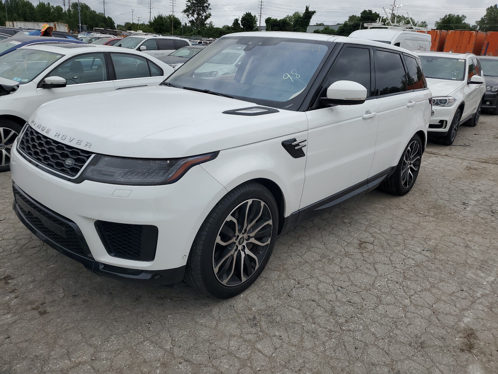 2019 Land Rover Range Rover Sport Hse vin: SALWR2RU2KA868248