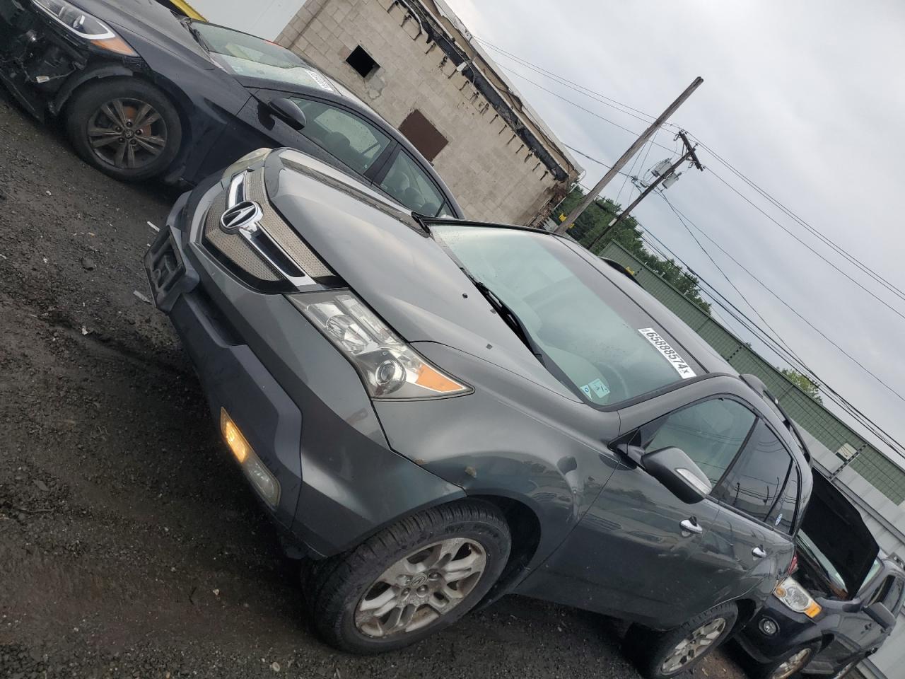 2007 Acura Mdx Technology VIN: 2HNYD28407H501089 Lot: 65888574