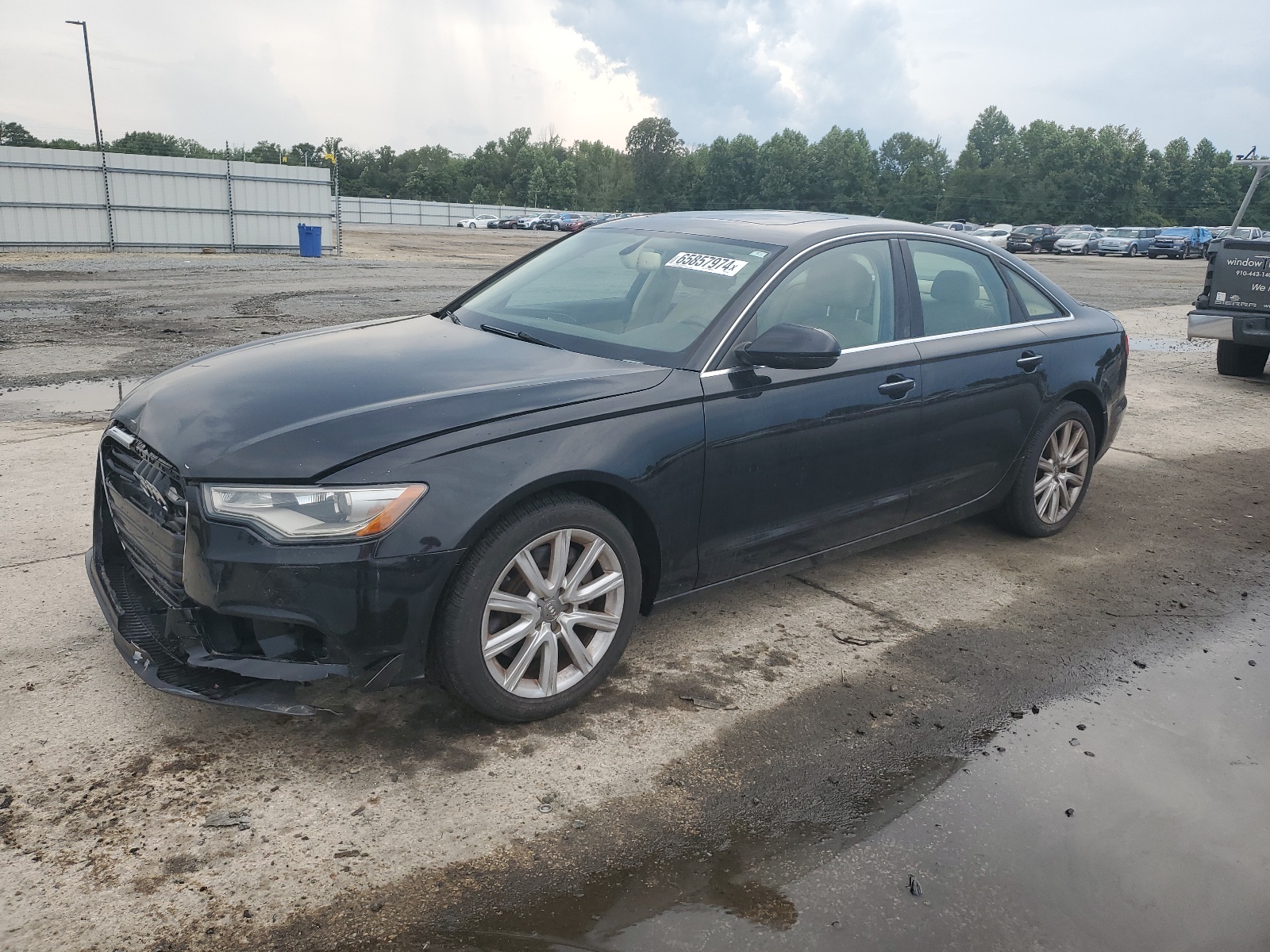 2014 Audi A6 Premium Plus vin: WAUGFAFC2EN058008