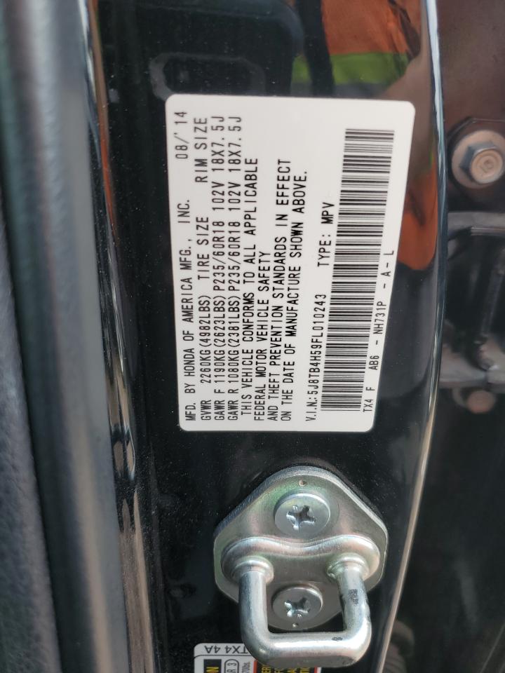 5J8TB4H59FL010243 2015 Acura Rdx Technology