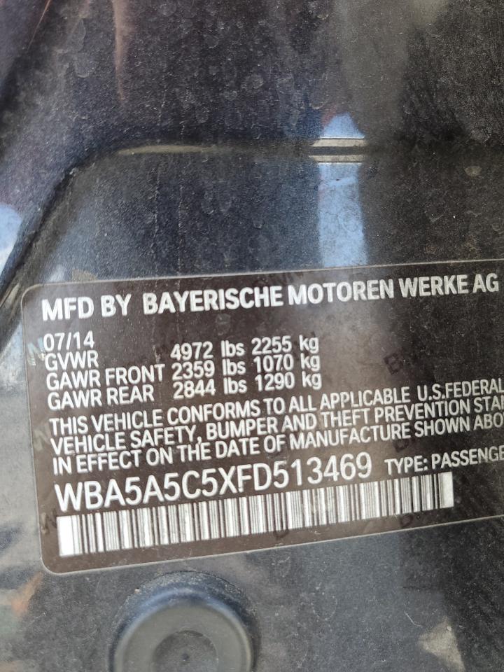 WBA5A5C5XFD513469 2015 BMW 528 I