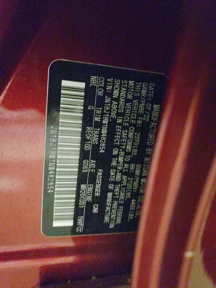 2022 Nissan Rogue Sport Sv VIN: JN1BJ1BW1NW482854 Lot: 65650954