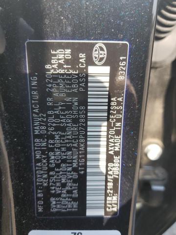 4T1G11AK8PU728858 Toyota Camry SE N 12