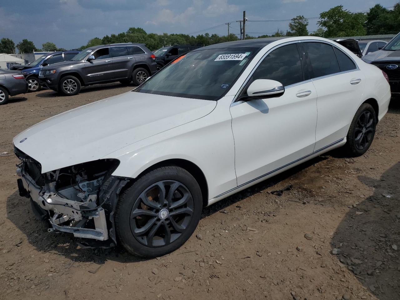 55SWF4KB2GU121377 2016 MERCEDES-BENZ C CLASS - Image 1