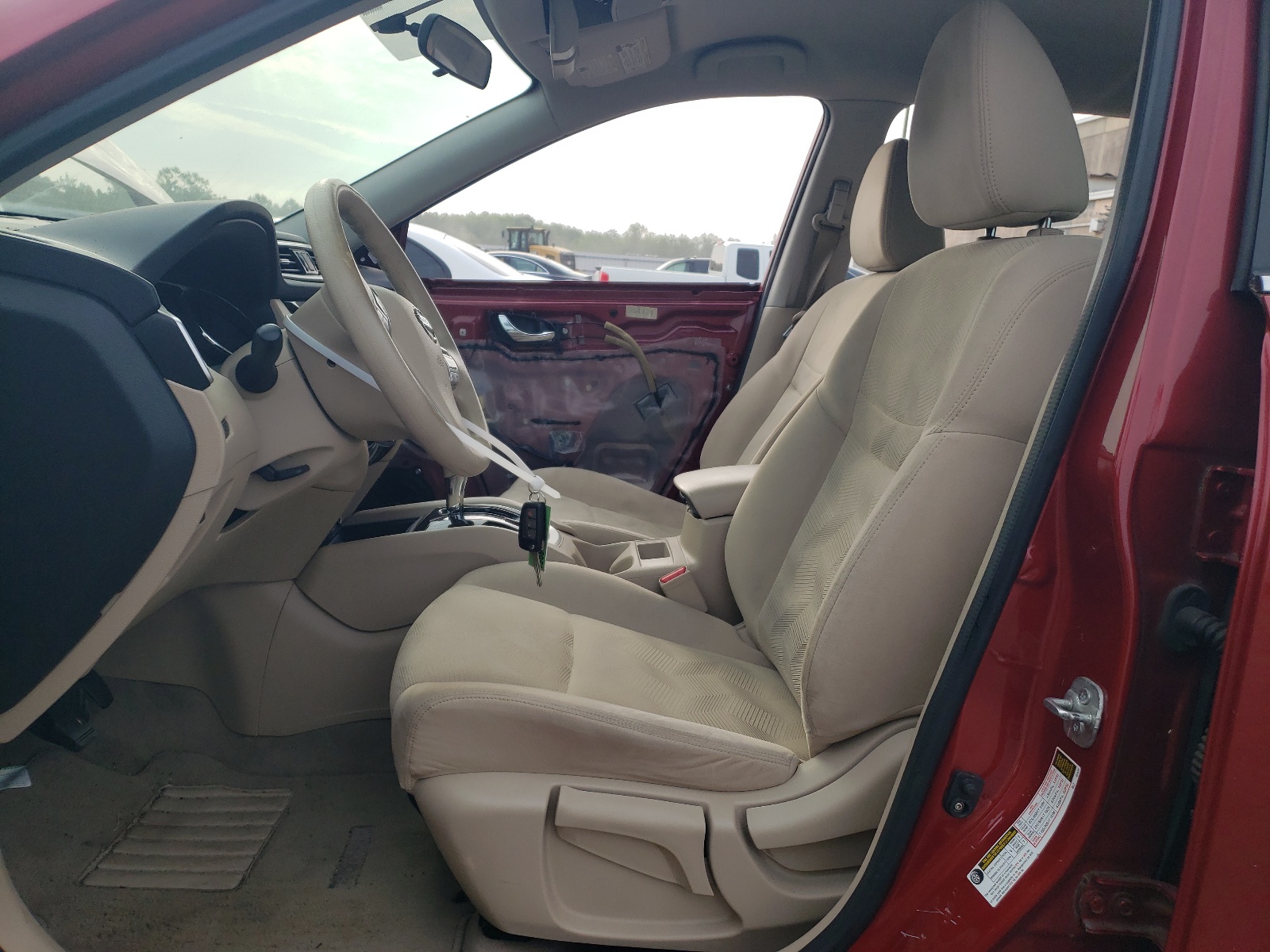 5N1AT2MVXEC753498 2014 Nissan Rogue S