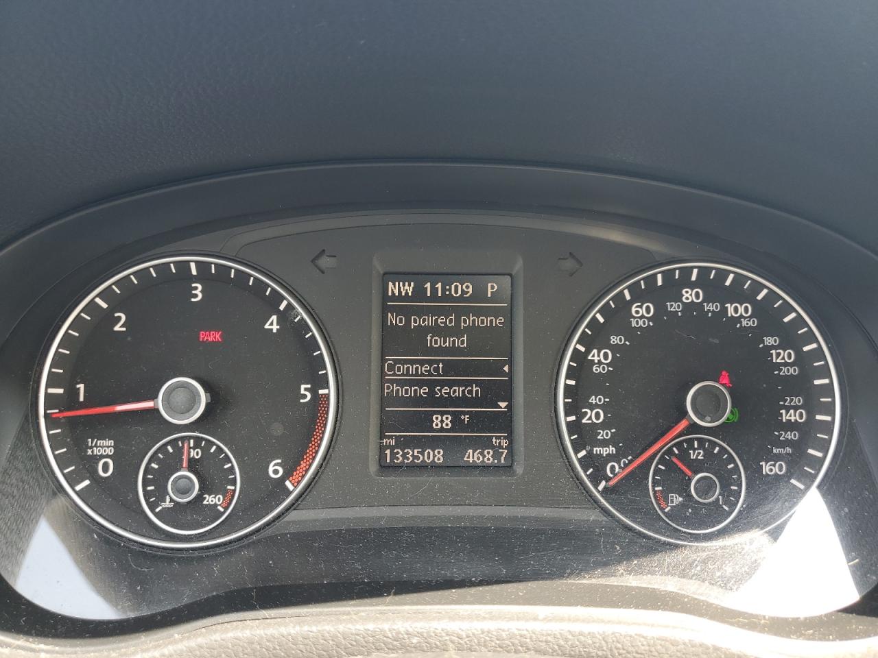 2013 Volkswagen Passat Sel VIN: 1VWCN7A36DC103389 Lot: 65605164