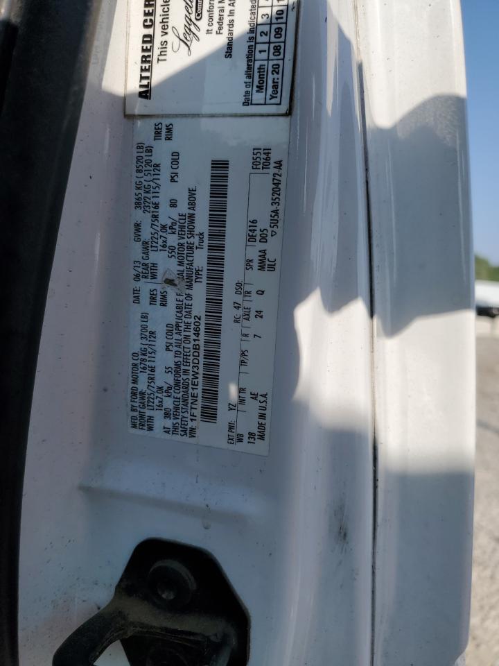 1FTNE1EW3DDB14602 2013 Ford Econoline E150 Van