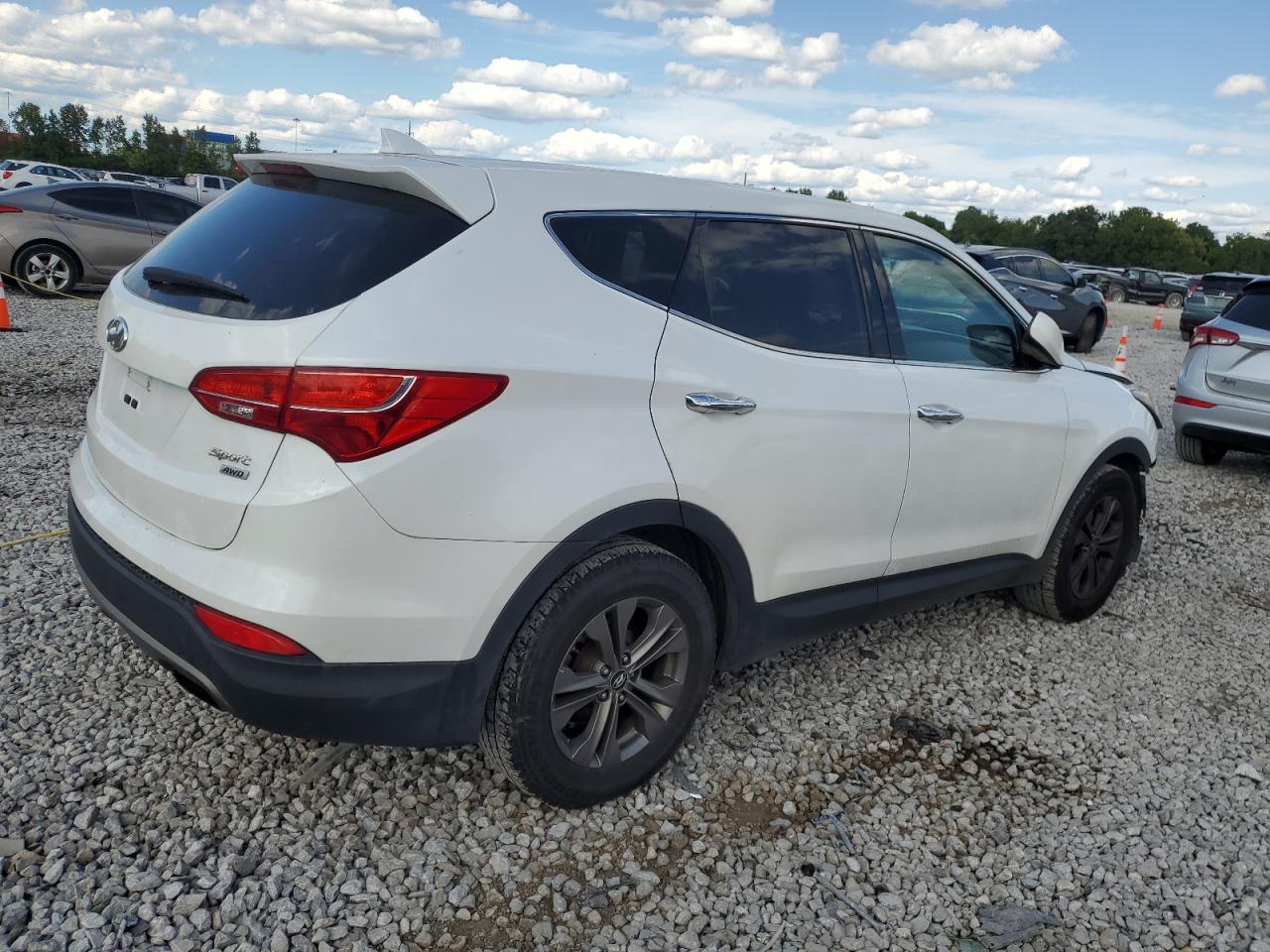 HYUNDAI SANTA FE 2014 VIN 5XYZTDLB3EG193930 фото 3