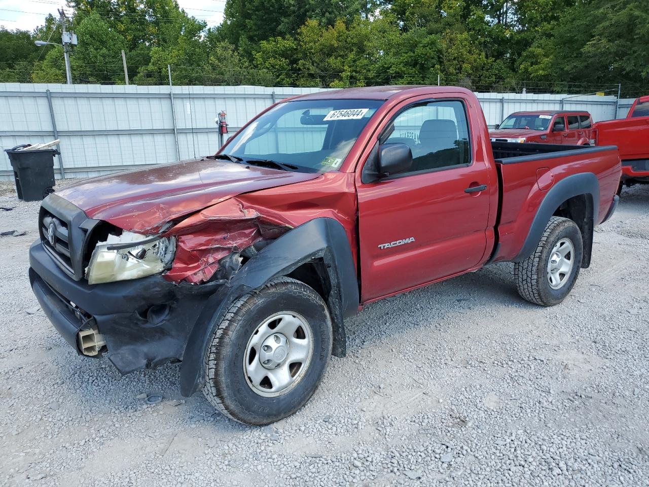 2008 Toyota Tacoma VIN: 5TEPX42N38Z577143 Lot: 67546044