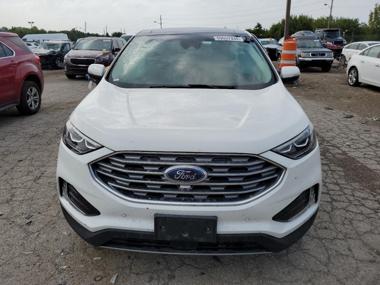 2020 Ford Edge Titanium VIN: 2FMPK4K9XLBA59194 Lot: 69657334