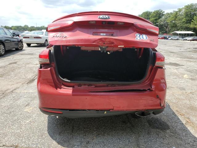  KIA FORTE 2017 Burgundy