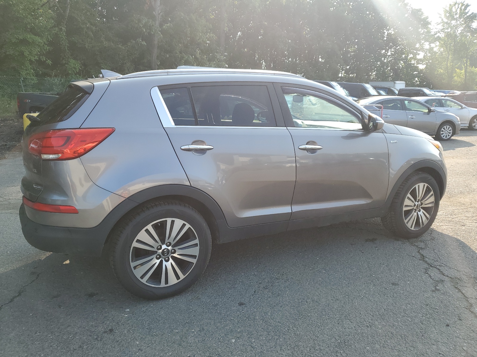 2014 Kia Sportage Ex vin: KNDPCCAC5E7553306