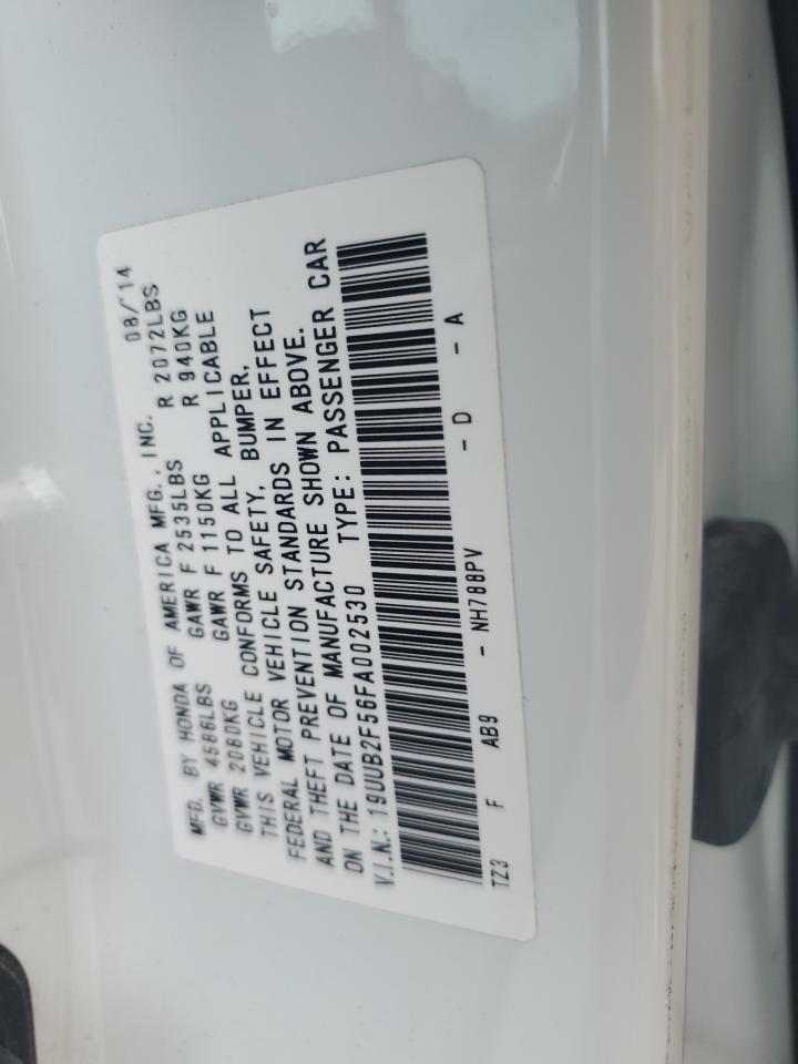 2015 Acura Tlx Tech VIN: 19UUB2F56FA002530 Lot: 66567424