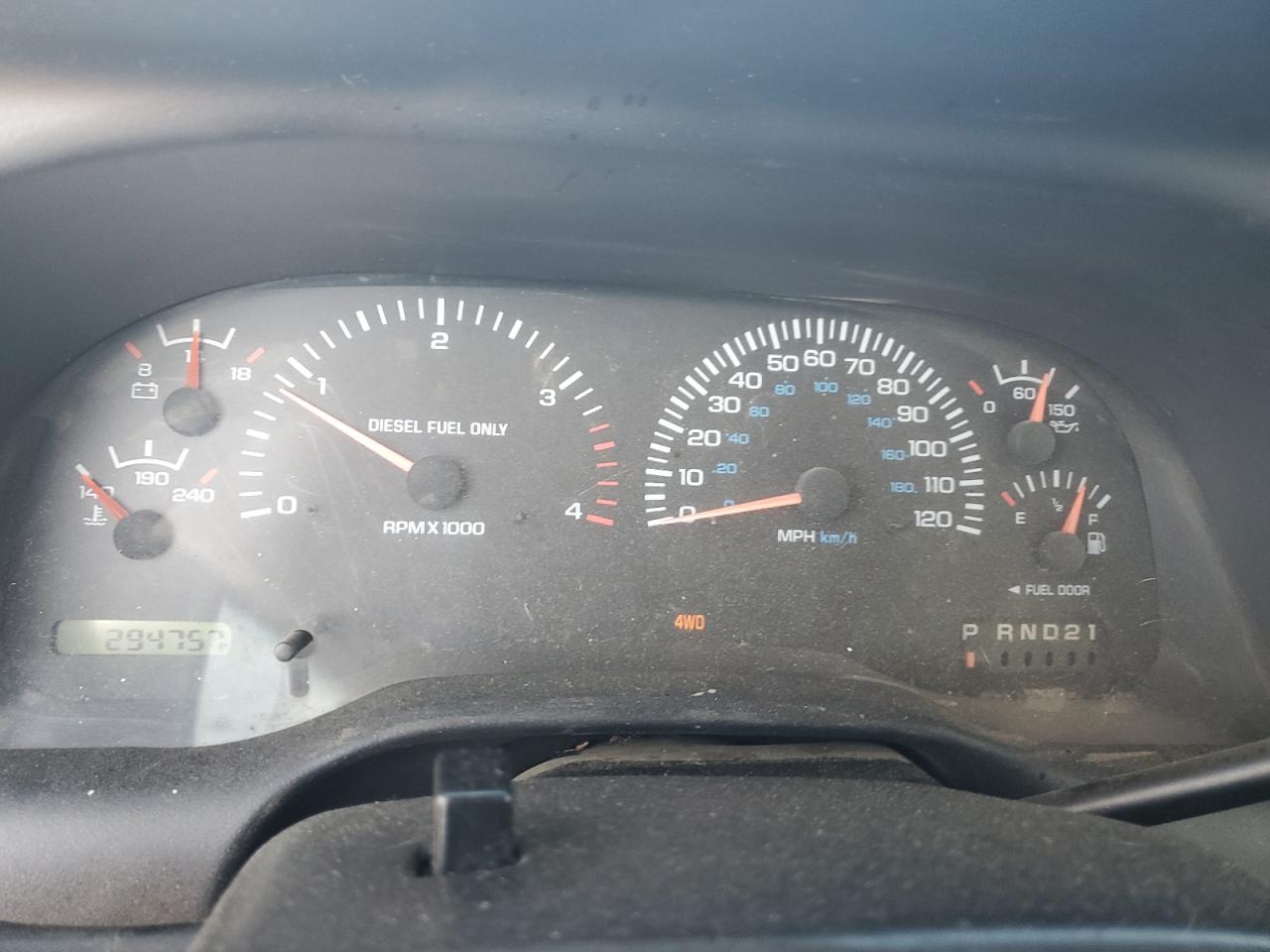 1998 Dodge Ram 2500 VIN: 1B7KF2360WJ176987 Lot: 67557324