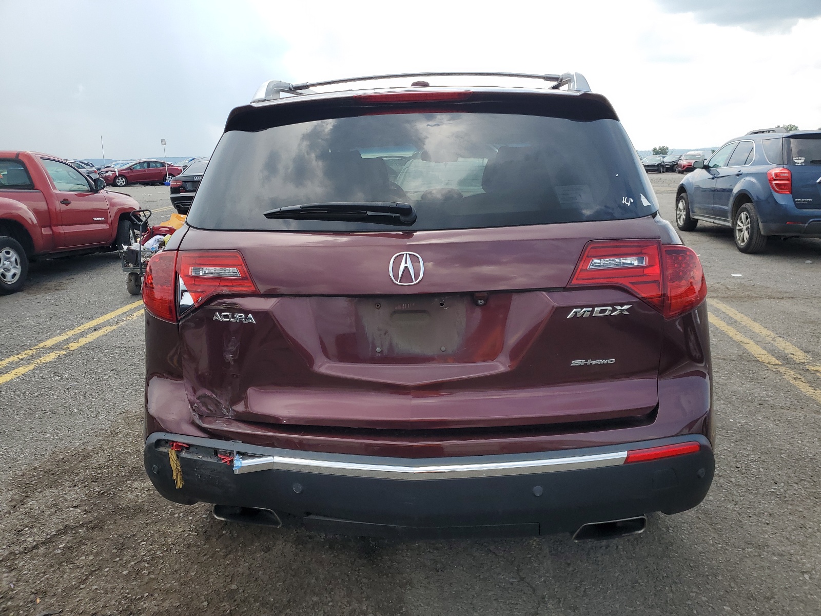 2HNYD2H86CH513017 2012 Acura Mdx Advance