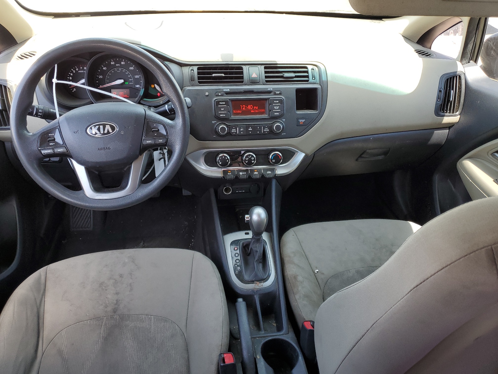 KNADM4A36E6361501 2014 Kia Rio Lx