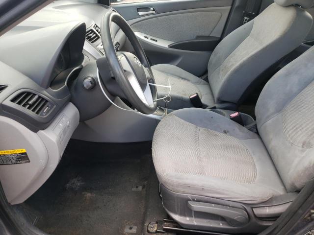 Седани HYUNDAI ACCENT 2013 Сірий