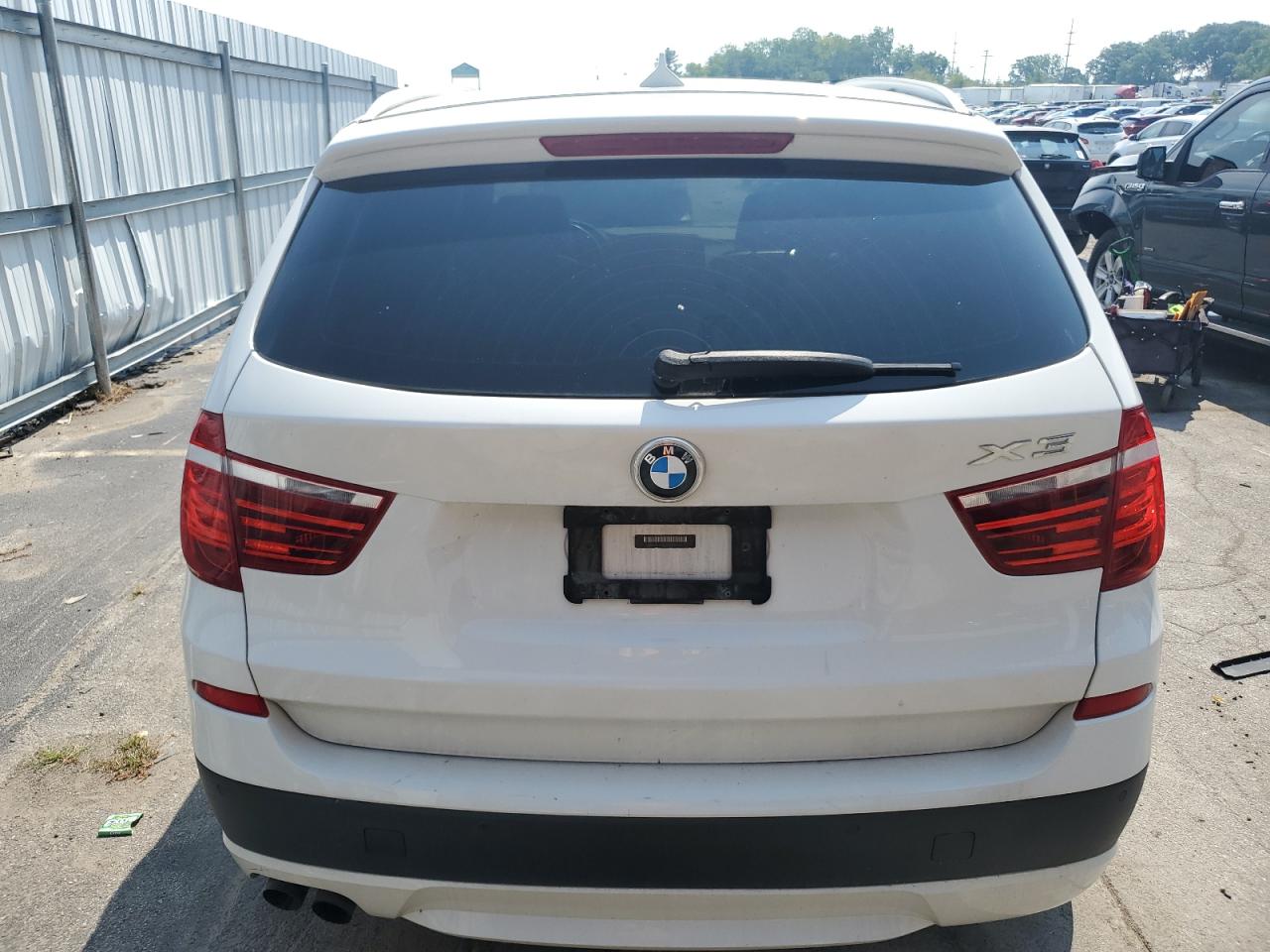 2012 BMW X3 xDrive28I VIN: 5UXWX5C52CL726907 Lot: 65604284