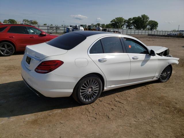 Седани MERCEDES-BENZ C-CLASS 2015 Білий