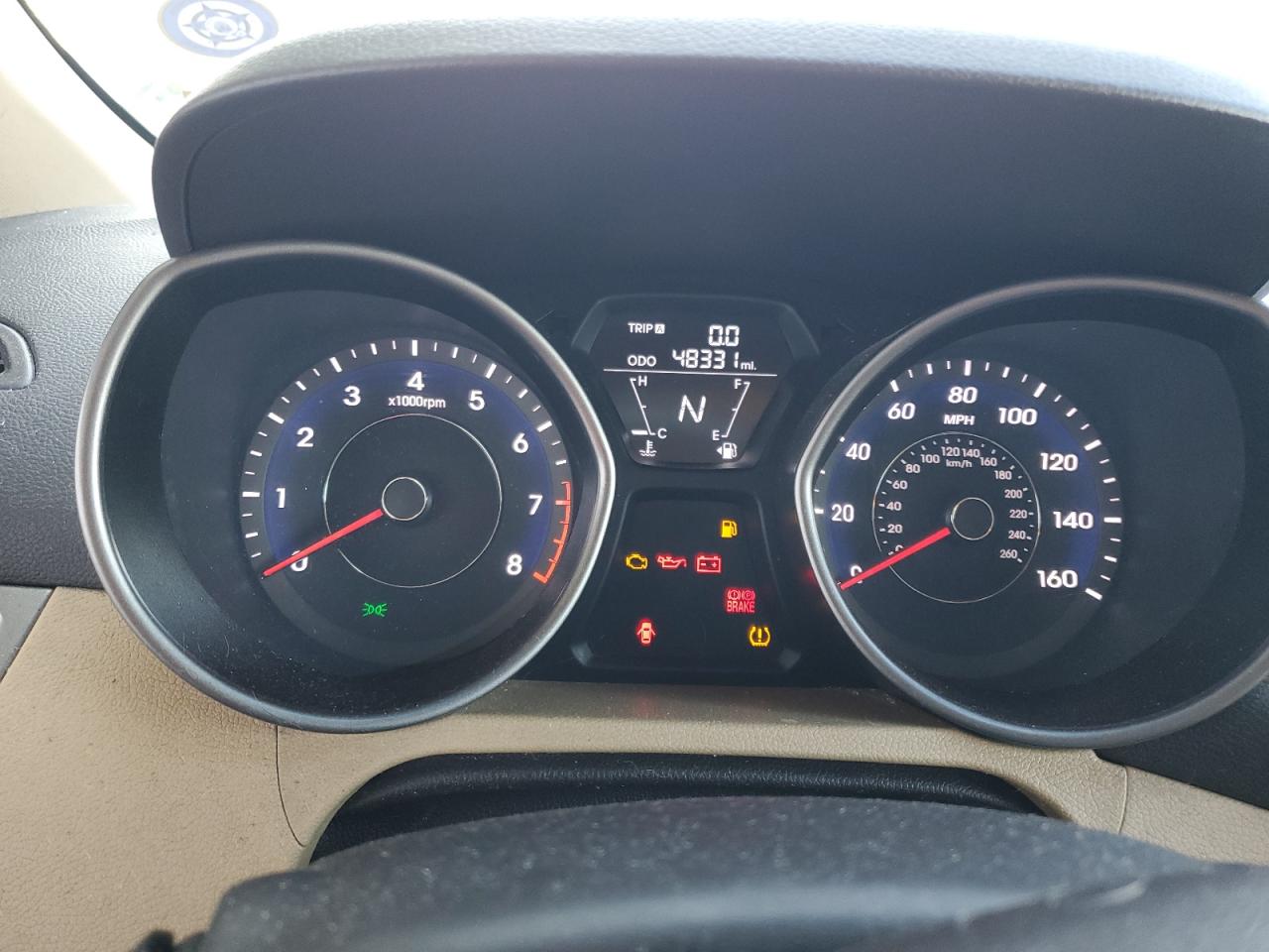 2013 Hyundai Elantra Gls VIN: 5NPDH4AE9DH409425 Lot: 66003514