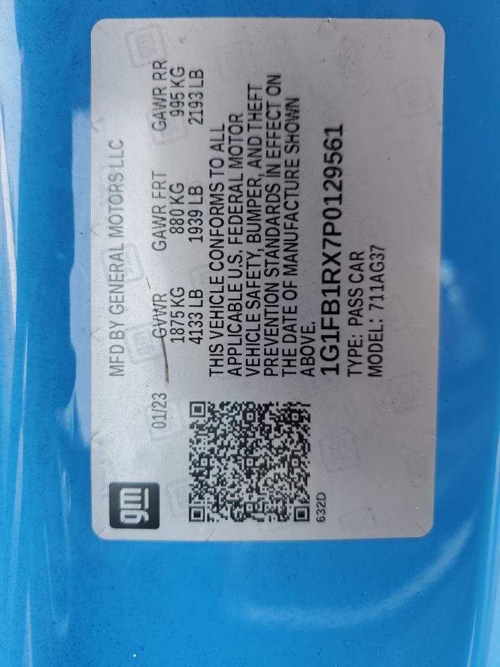 1G1FB1RX7P0129561 2023 CHEVROLET CAMARO - Image 14