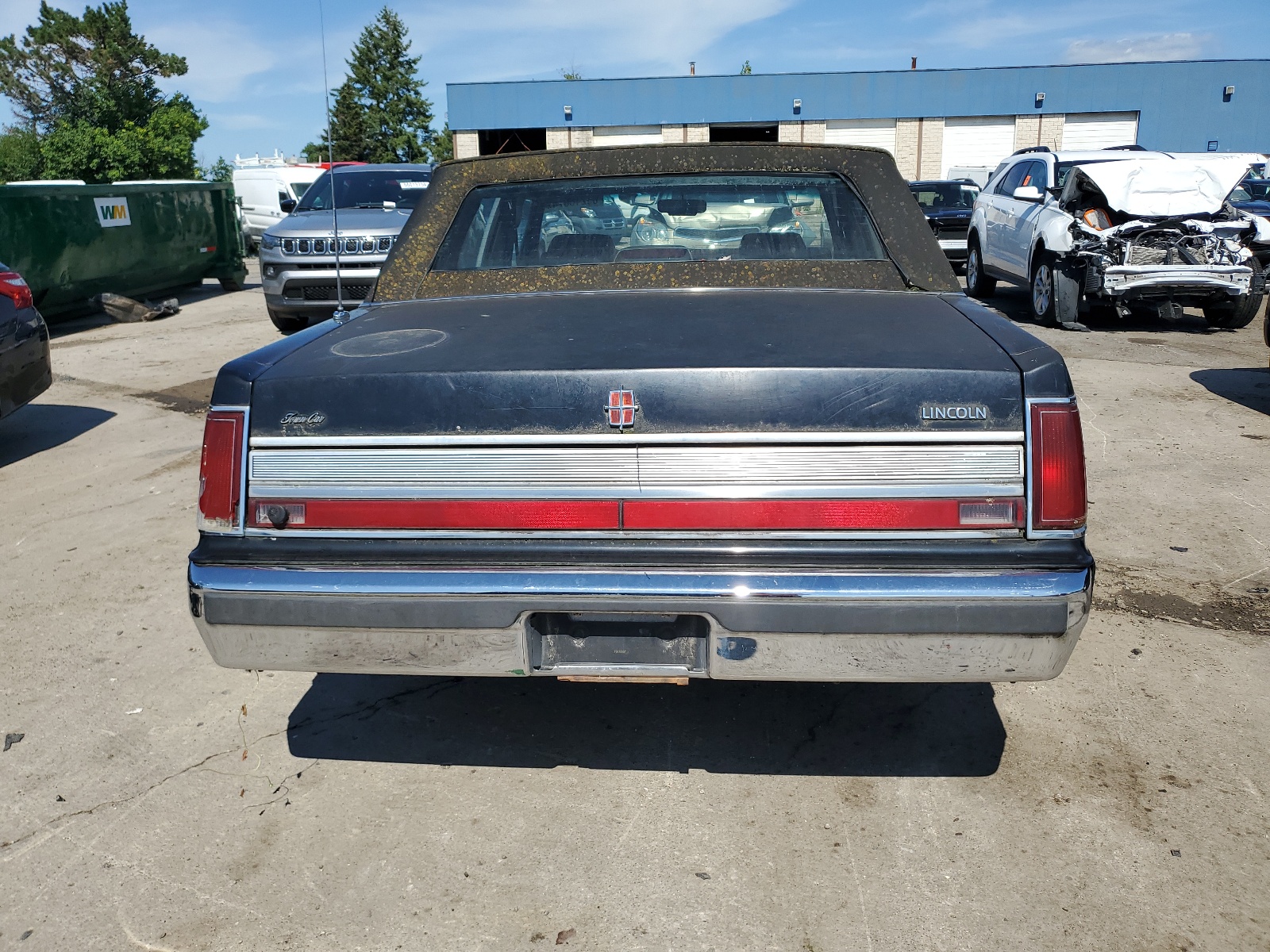 1LNBM82F2KY699855 1989 Lincoln Town Car Signature