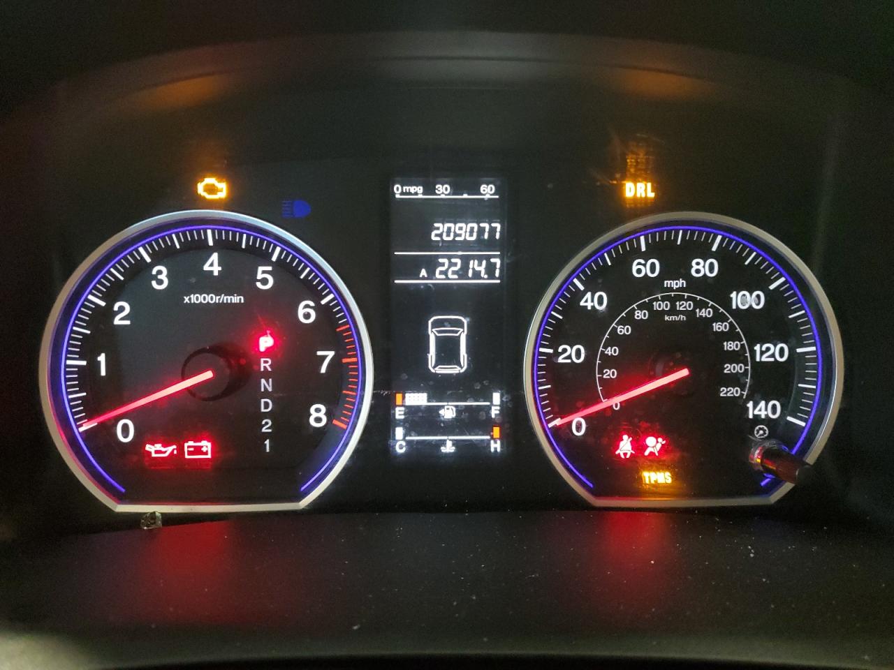 2007 Honda Cr-V Lx VIN: JHLRE48327C031051 Lot: 65308214