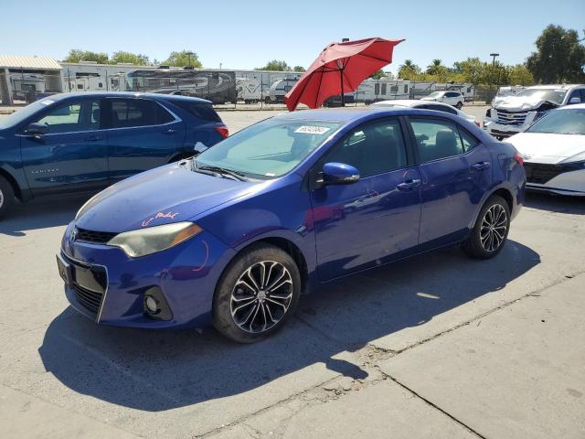  TOYOTA COROLLA 2015 Blue