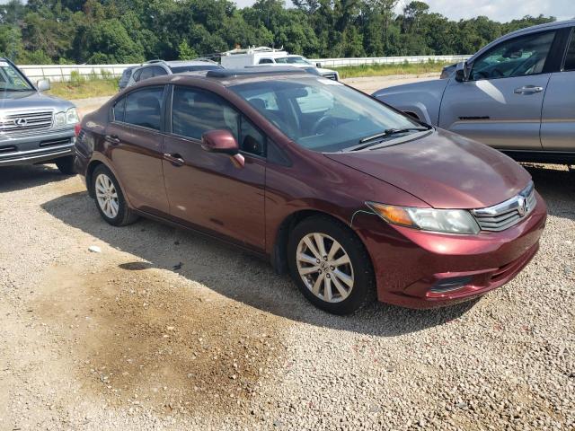  HONDA CIVIC 2012 Burgundy