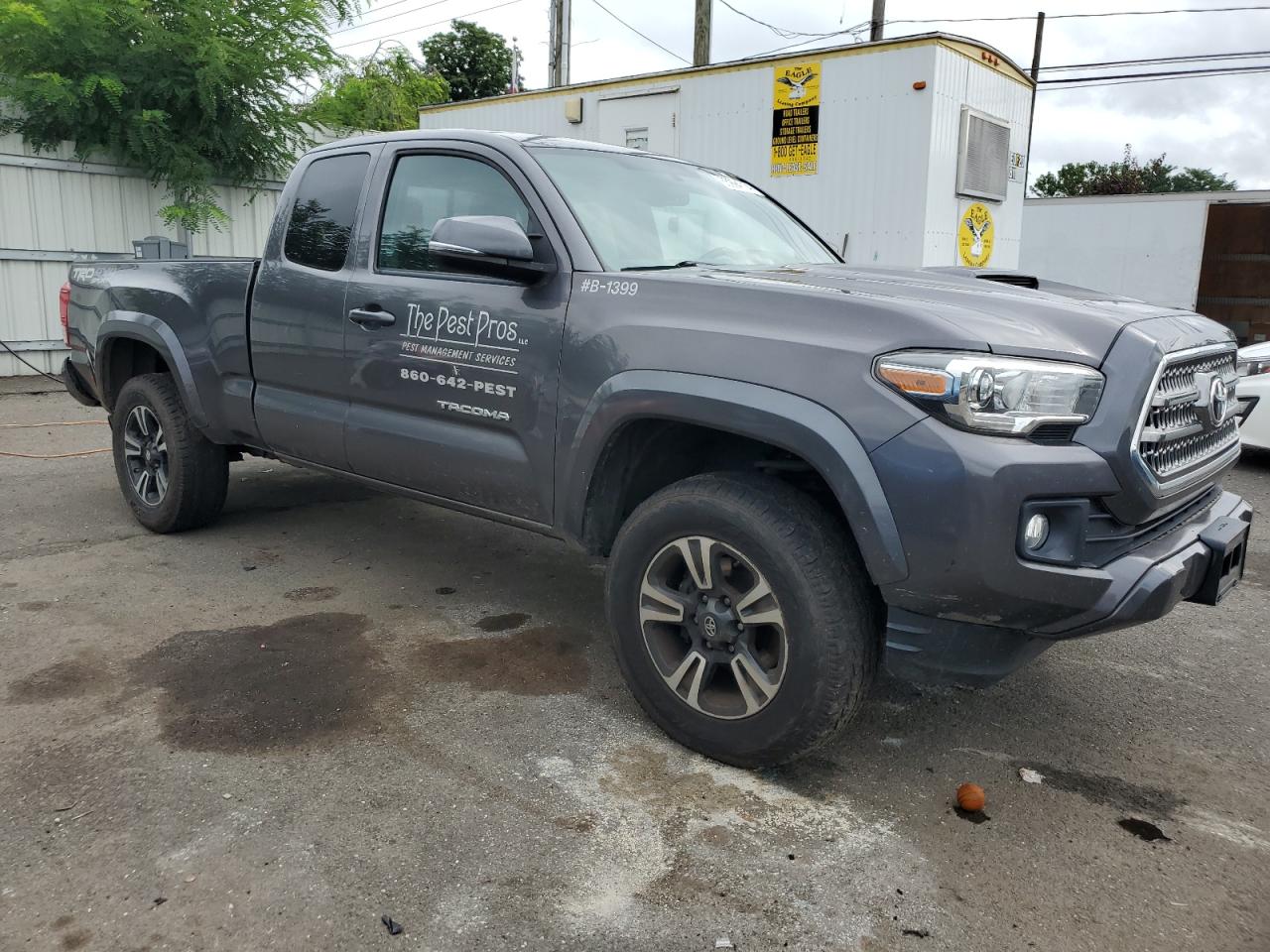 2017 Toyota Tacoma Access Cab VIN: 5TFSZ5AN3HX092178 Lot: 65994114