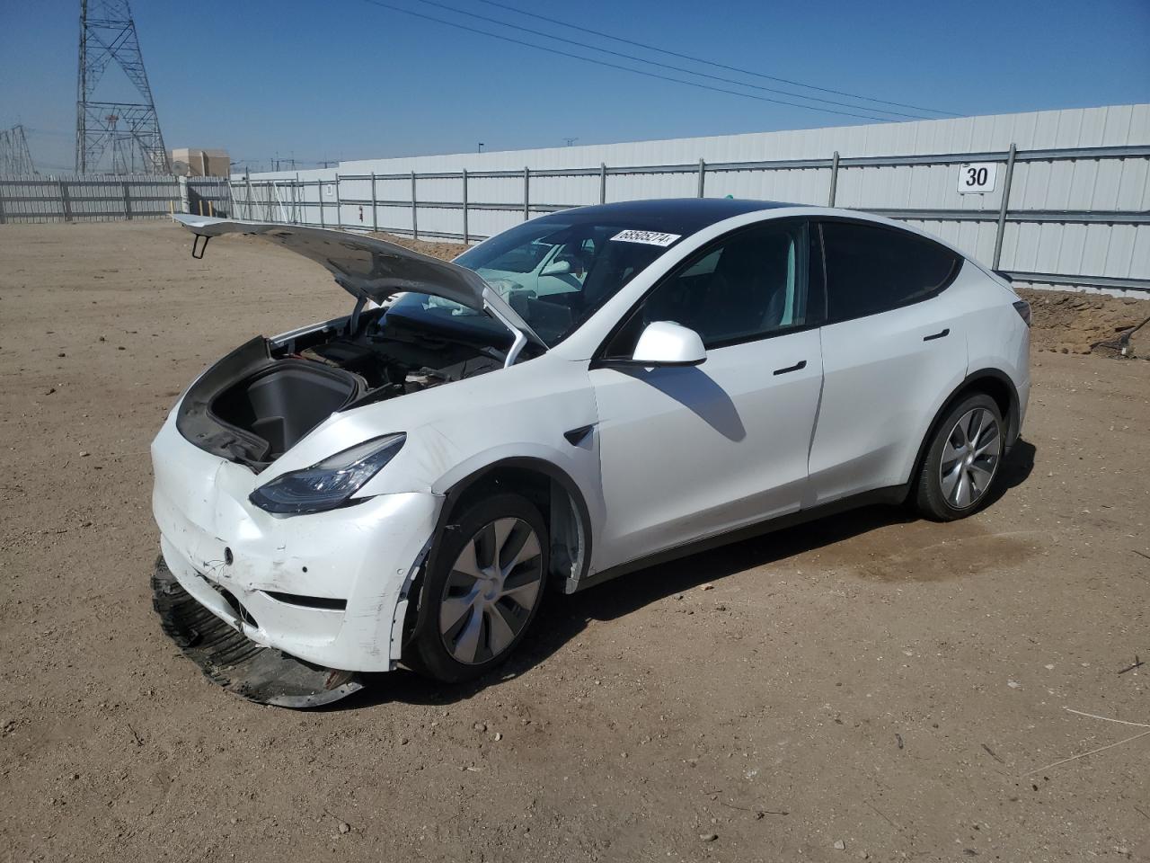 5YJYGDEE7LF054377 2020 TESLA MODEL Y - Image 1