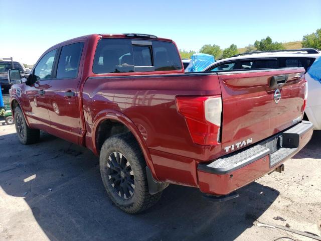  NISSAN TITAN 2017 Червоний