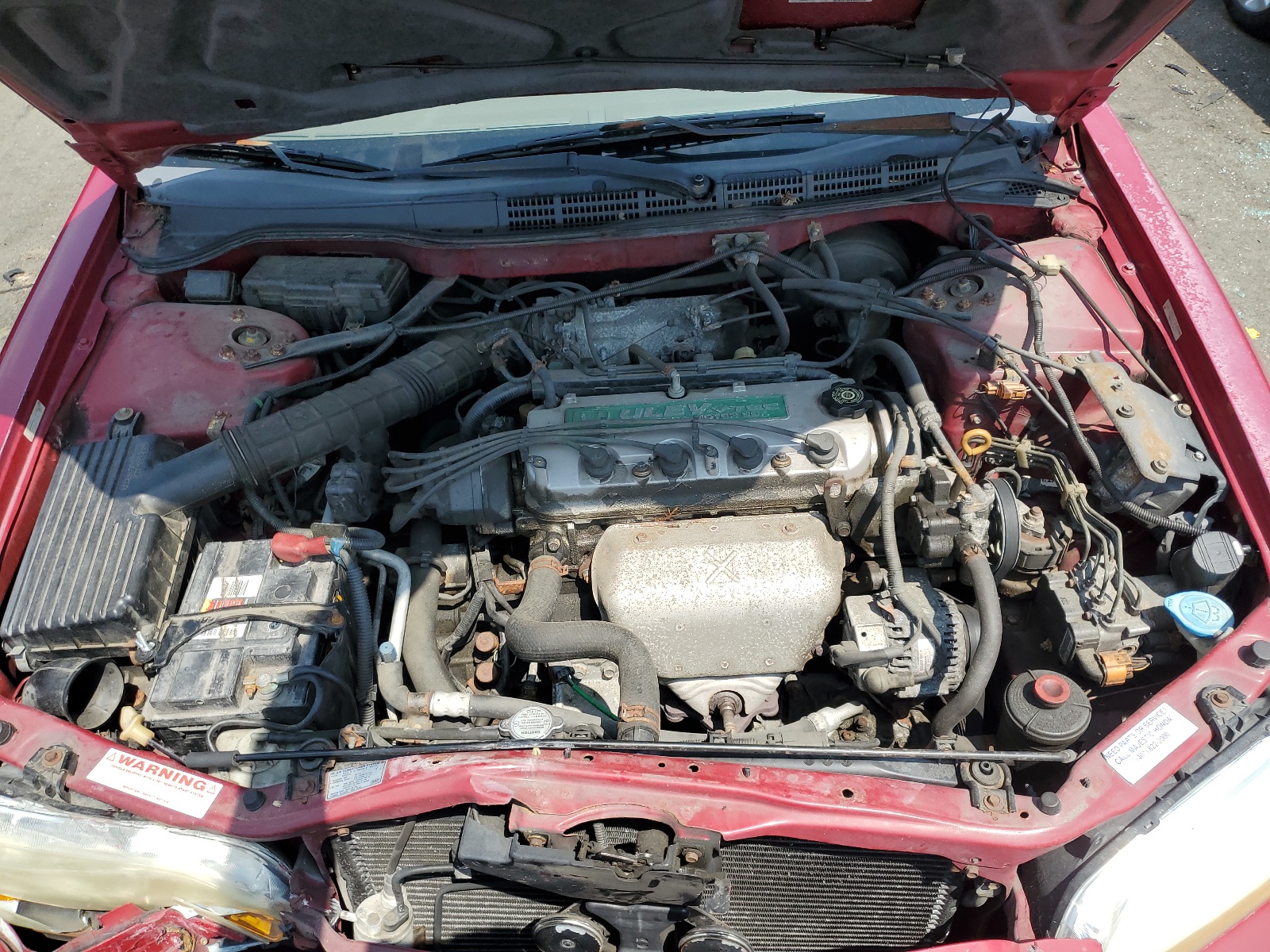 1HGCG32791A016666 2001 Honda Accord Ex