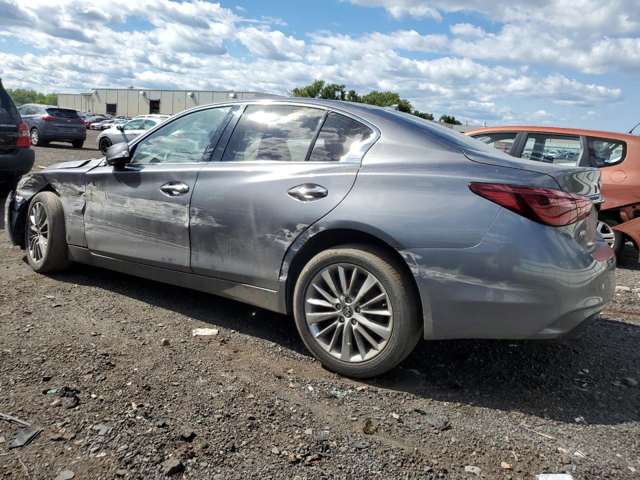 2019 Infiniti Q50 Luxe VIN: JN1EV7AR7KM553224 Lot: 66682214