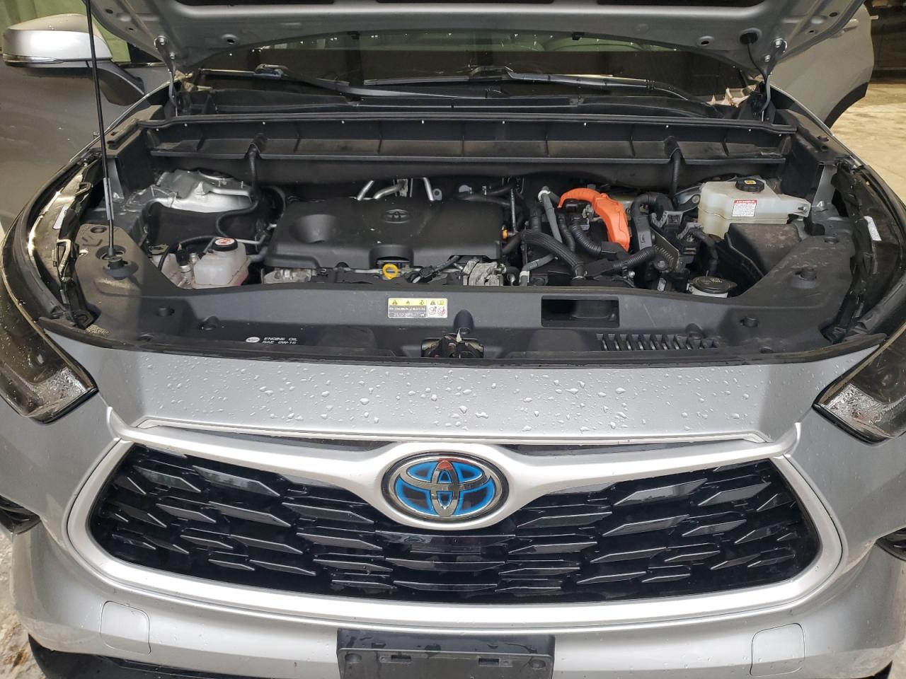 2021 Toyota Highlander Hybrid Xle VIN: 5TDGBRCH7MS523873 Lot: 66737064