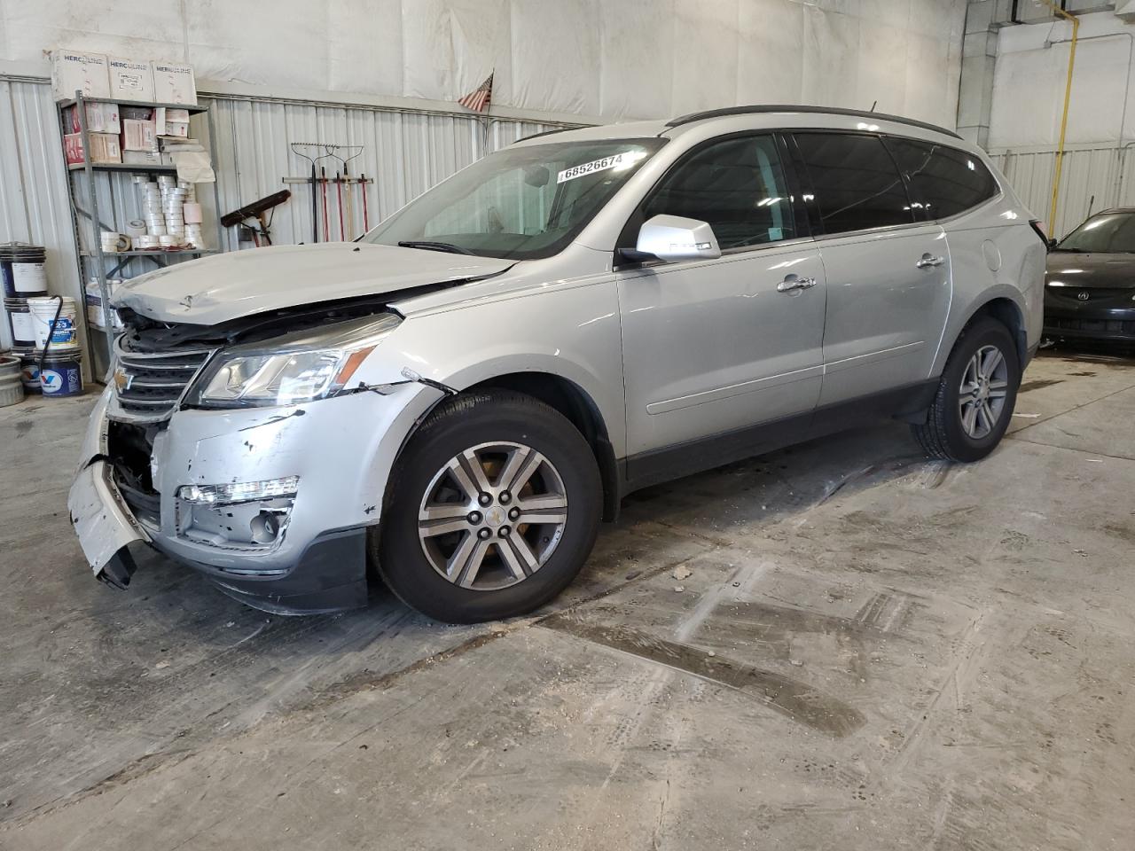 2015 Chevrolet Traverse Lt на продаже в Milwaukee, WI - Front End