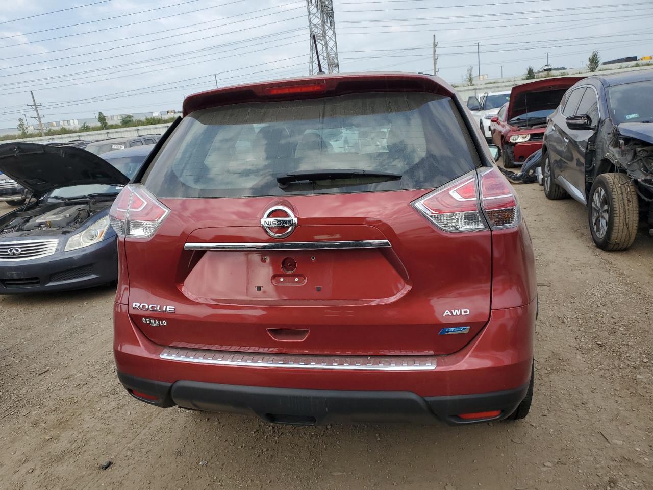 2014 Nissan Rogue S VIN: 5N1AT2MV3EC852969 Lot: 68925654