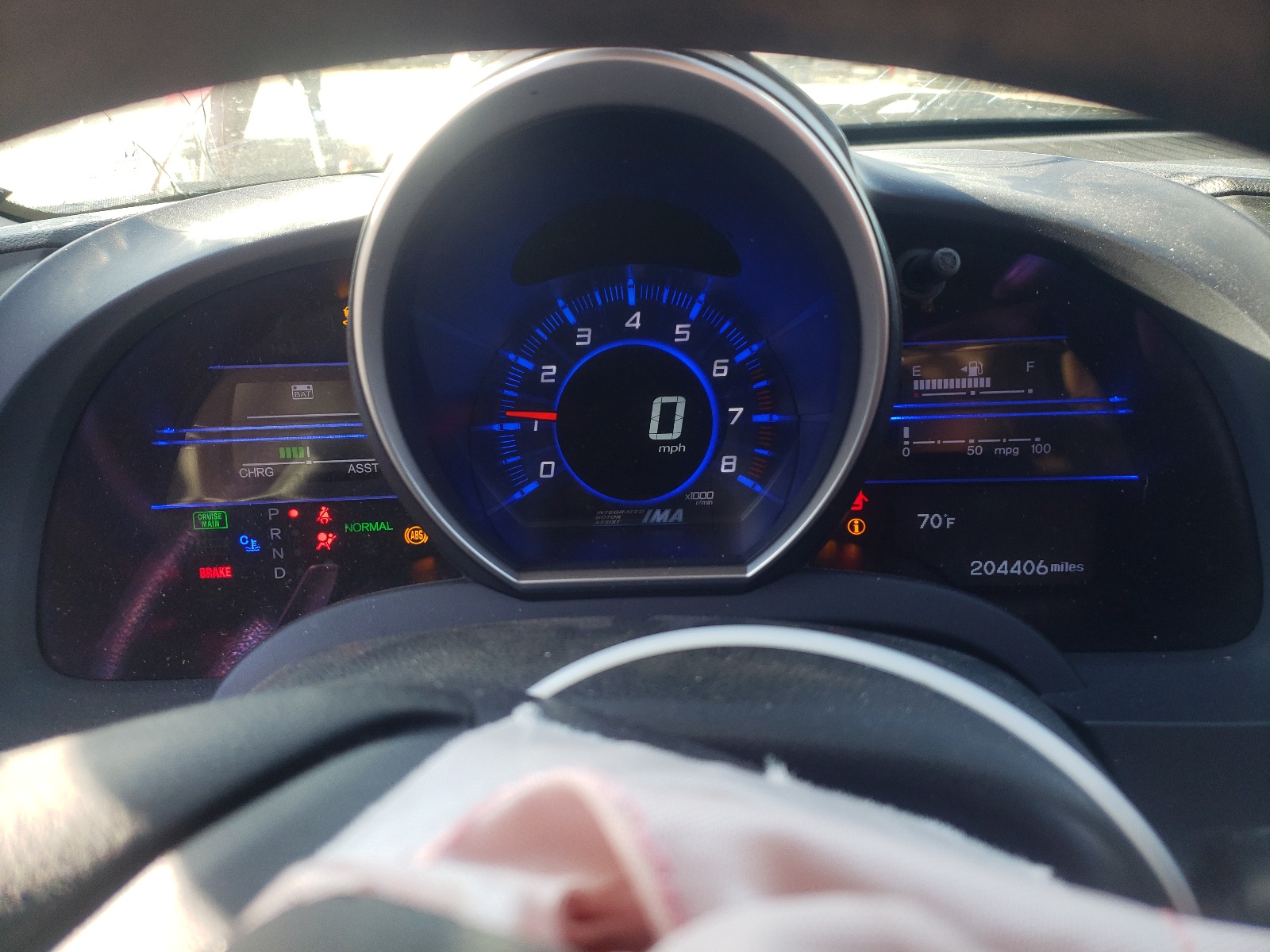 JHMZF1D49BS008709 2011 Honda Cr-Z