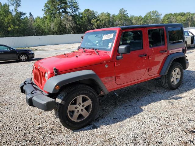  JEEP WRANGLER 2018 Красный