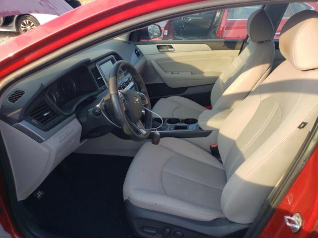  HYUNDAI SONATA 2018 Red