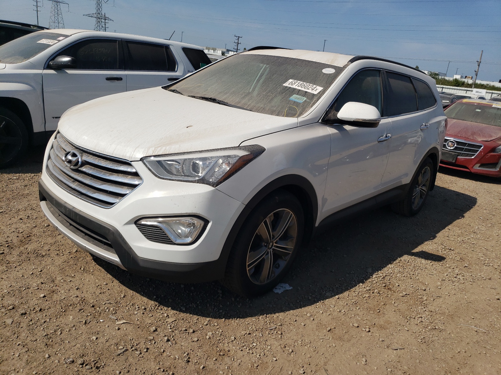 KM8SNDHF0EU075335 2014 Hyundai Santa Fe Gls