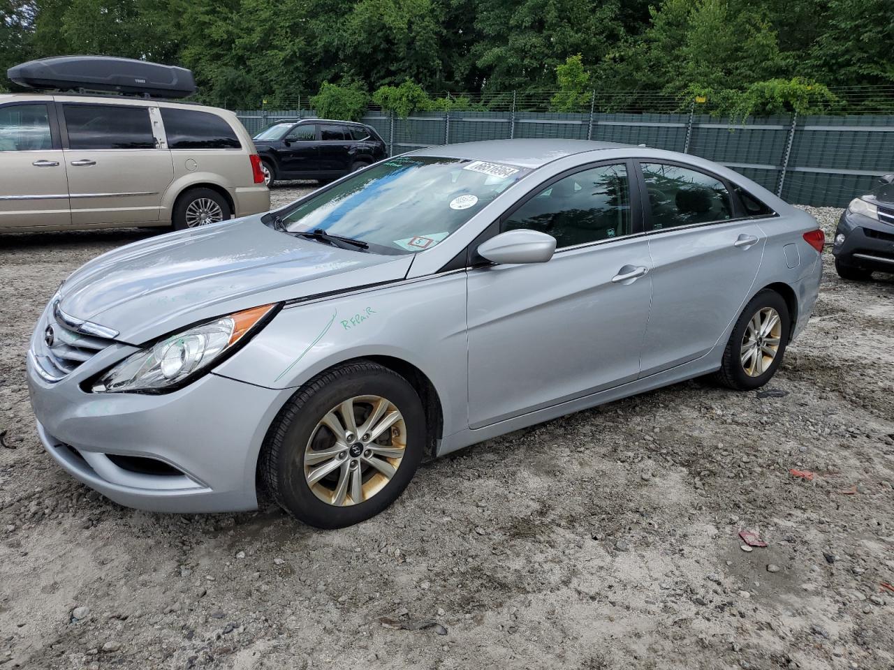 2012 Hyundai Sonata Gls VIN: 5NPEB4AC2CH491470 Lot: 66516964