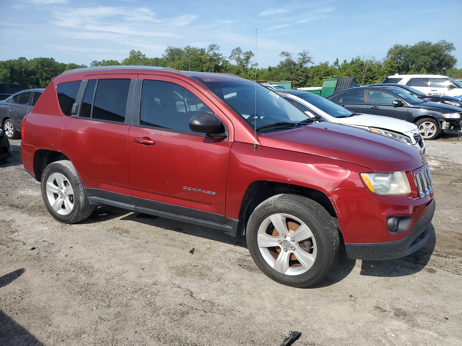 2012 Jeep Compass Sport vin: 1C4NJCBA0CD633976