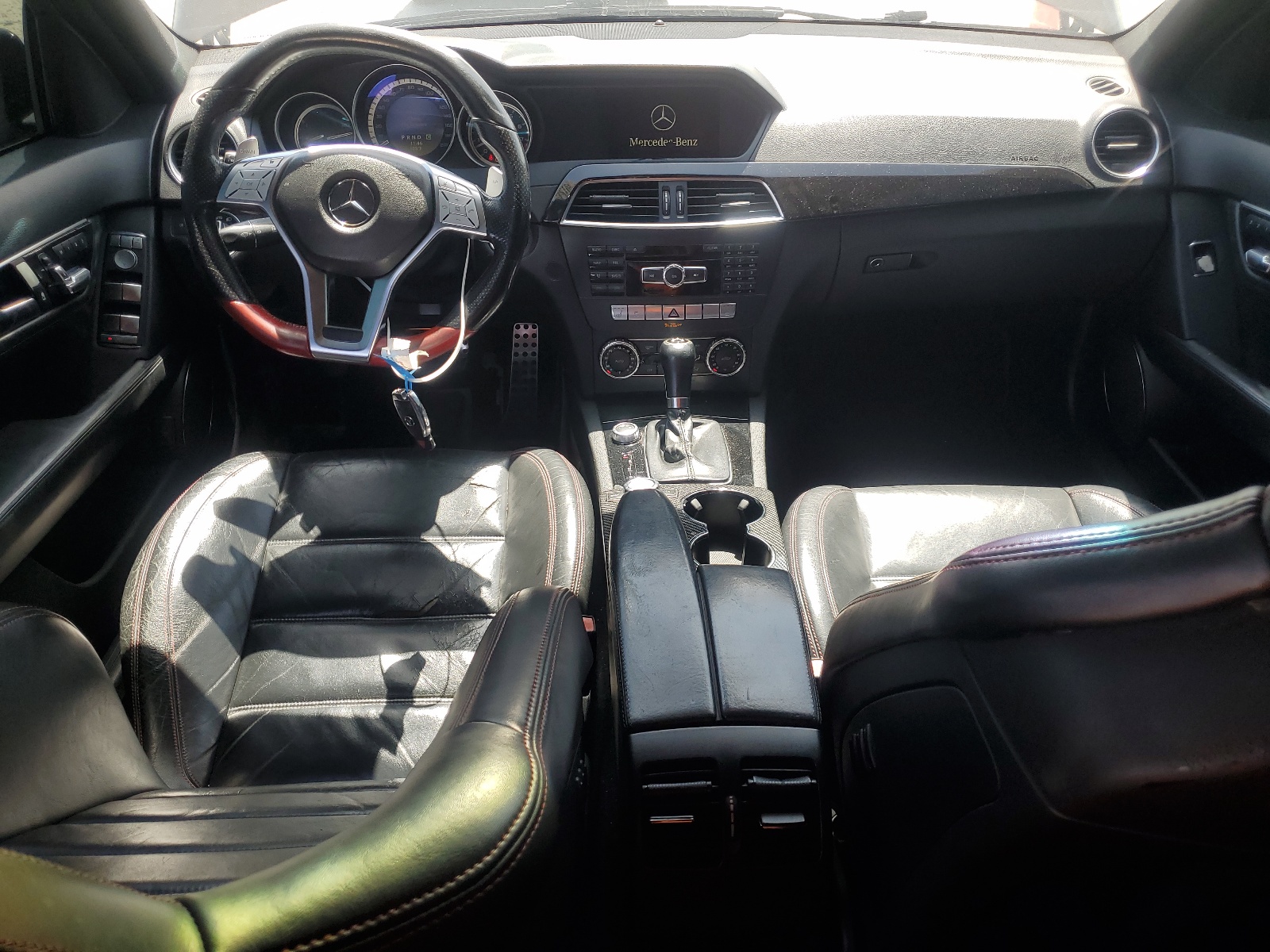 WDDGF7HB2CA603497 2012 Mercedes-Benz C 63 Amg