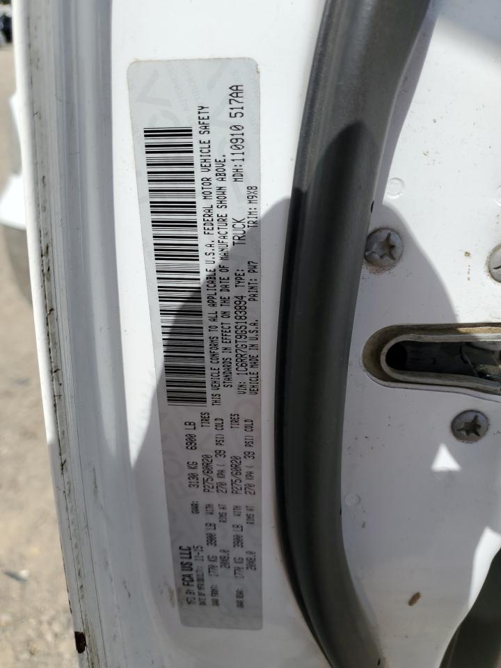 2016 Ram 1500 Slt VIN: 1C6RR7GT9GS183894 Lot: 65056494