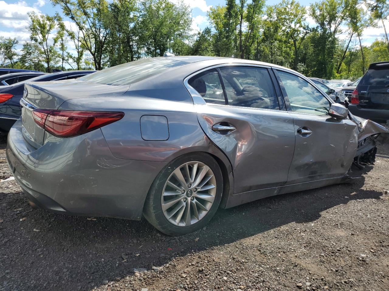 2019 Infiniti Q50 Luxe VIN: JN1EV7AR7KM553224 Lot: 66682214