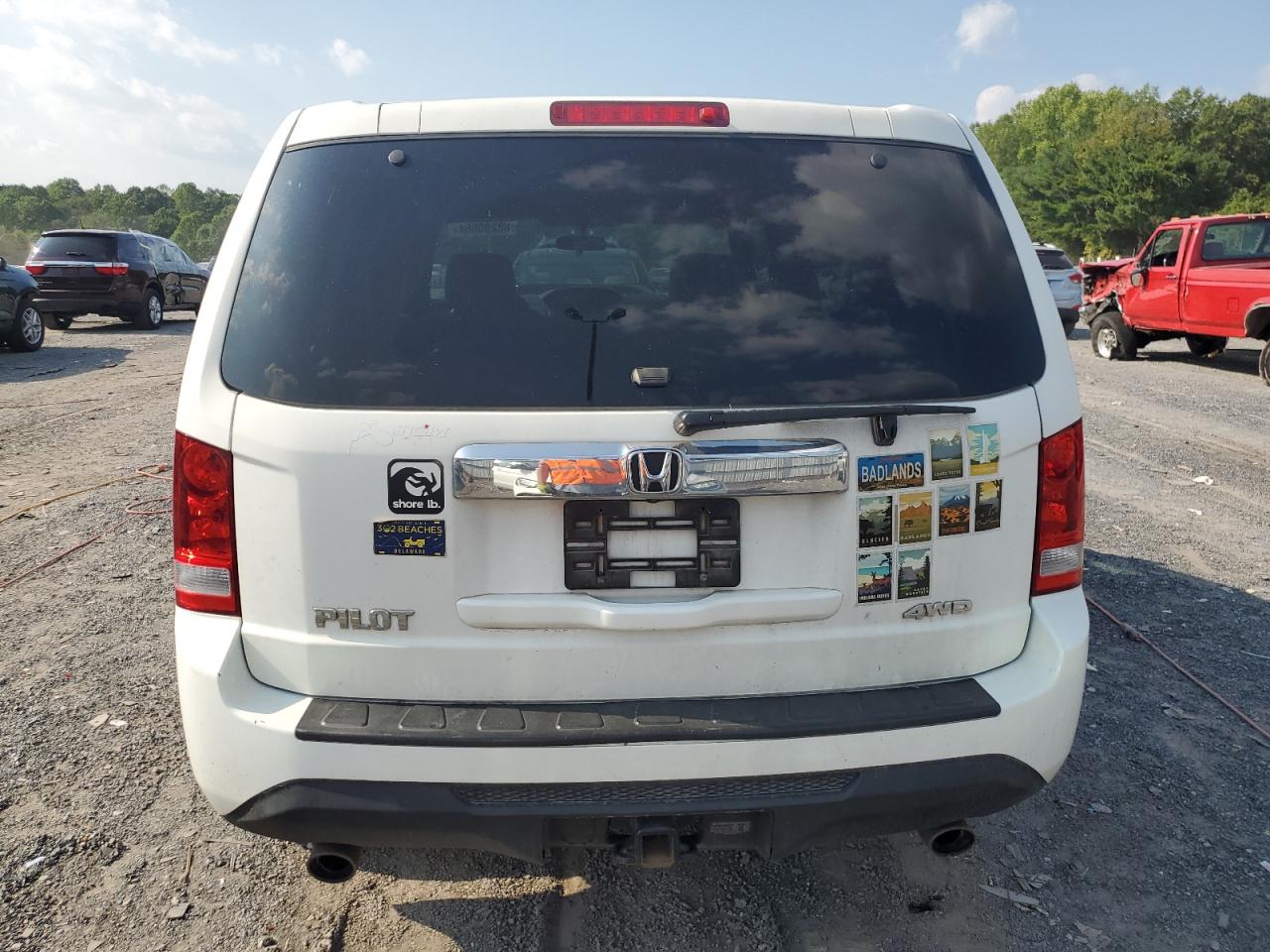 2013 Honda Pilot Ex VIN: 5FNYF4H47DB014081 Lot: 68280664