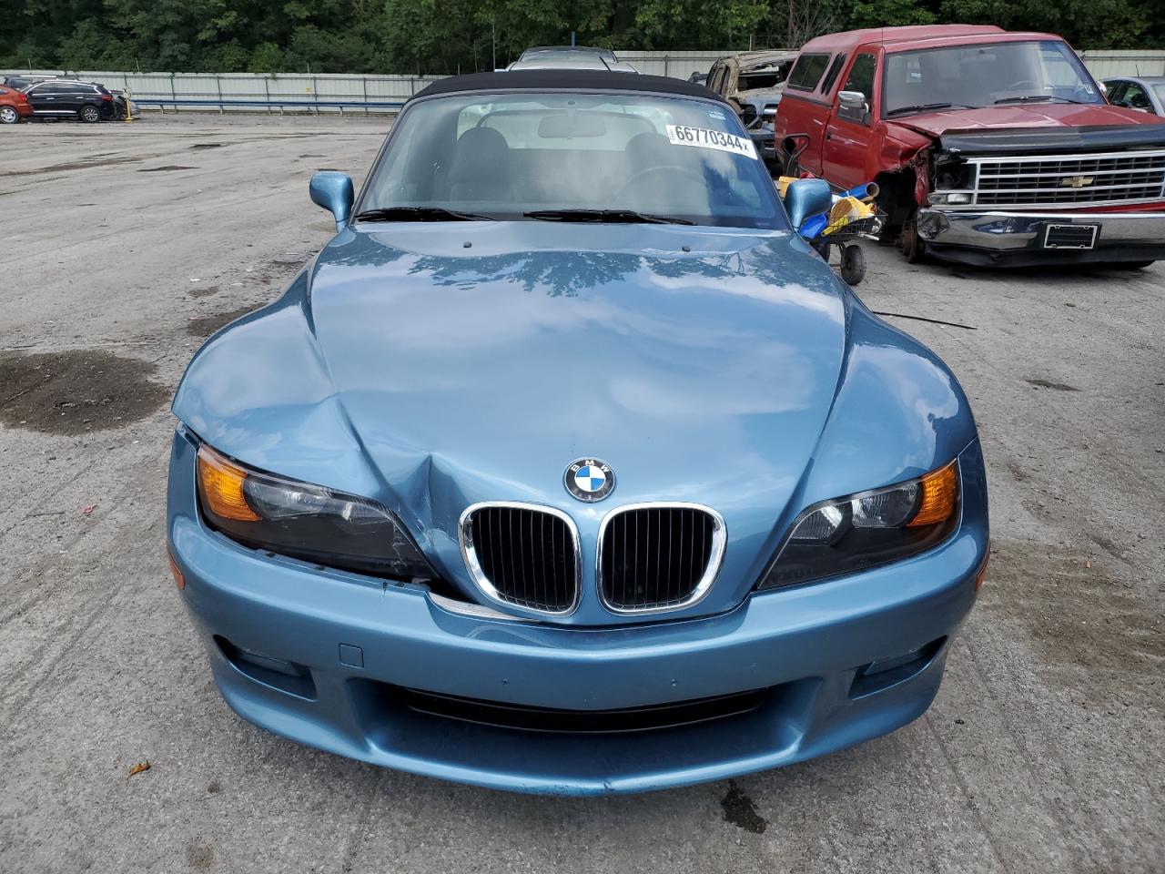 1997 BMW Z3 2.8 VIN: 4USCJ3323VLC04707 Lot: 66770344